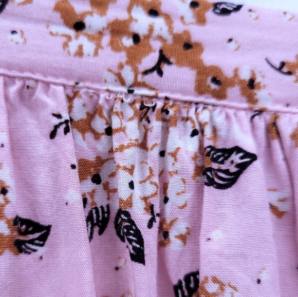 2/$30 🌻 | Minkpink | Pink Floral Button Skirt - Picture 13 of 13